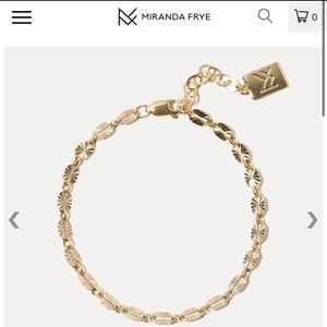 Miranda Frye gold bracelet